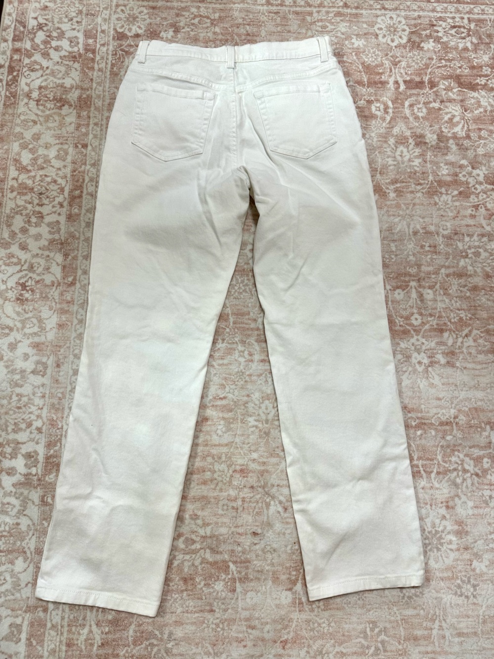 ⚜️ Gloria Vanderbilt White Straight-Leg Jeans - Picture 11 of 15